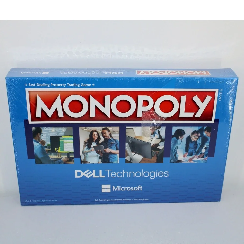 Dell Technologies Microsoft Monopoly Board Game Collector Edition New Sealed - Picture 1 of 4